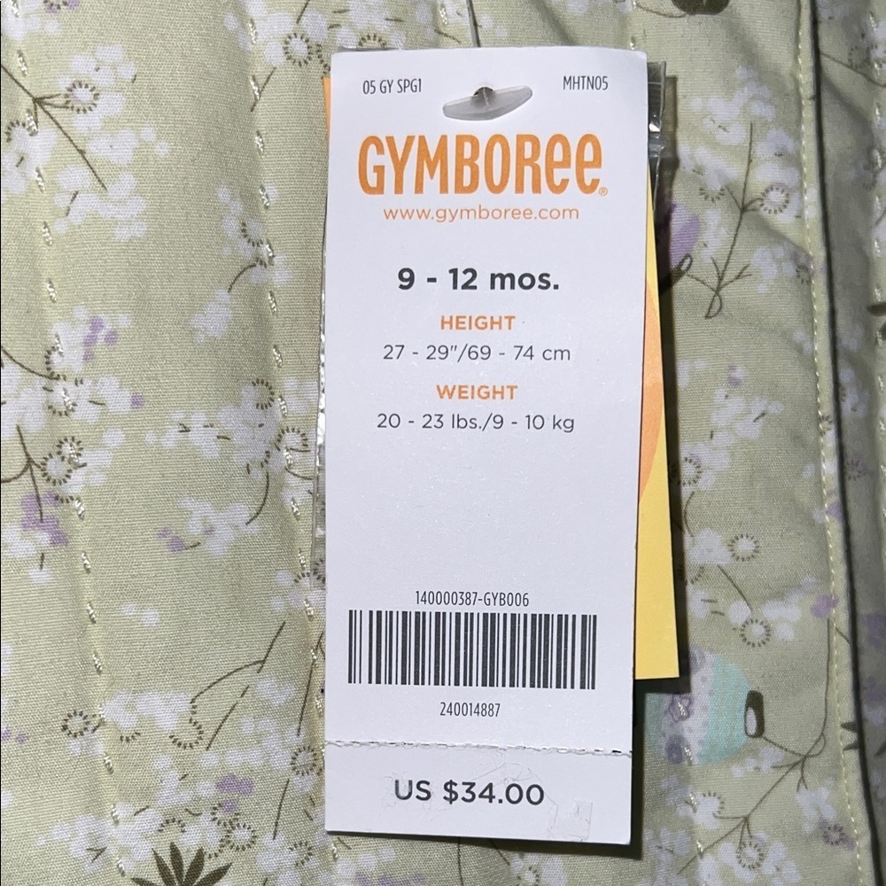 Gymboree Pastel Green Kids Jacket - Picture 3 of 10